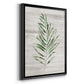 Tropic Frond II - Modern Framed Canvas Print