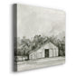 Solemn Barn Sketch IV-Premium Gallery Wrapped Canvas - Ready to Hang