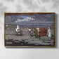 Country Road (Landstrasse), 1905 - Floater Framed Canvas Print