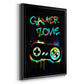 Gamer Tag IV - Modern Framed Canvas Print