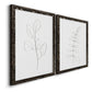 Botanical Gesture III - Premium Framed Canvas 2 Piece Set - Ready to Hang