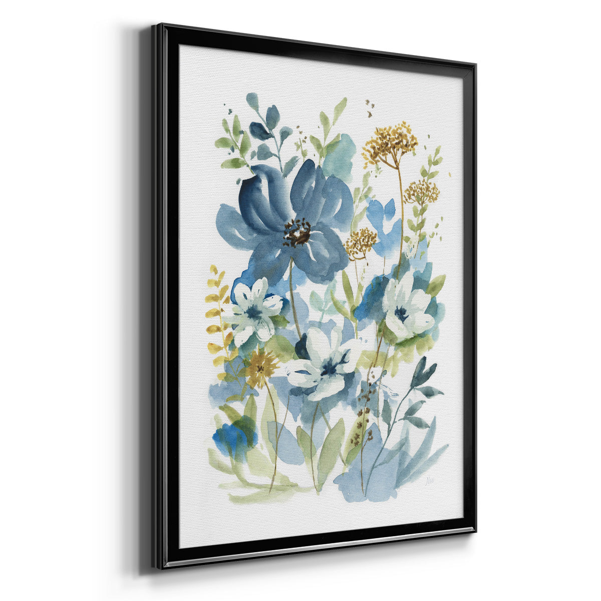 Wild Medley I - Modern Framed Canvas Print