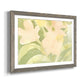 Verdant Floral Abstract II - Barnwood Framed Art Print