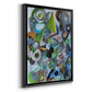 Siesta Beach Glass -  Framed Canvas Print