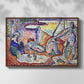 Luxe, Calme et Volupté, 1904 - Floater Framed Canvas Print