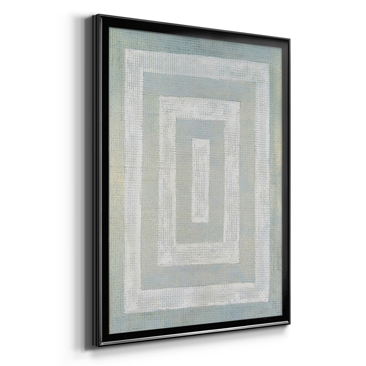 Inner Hall I - Modern Framed Canvas Print