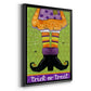 Trick or Treat - Modern Framed Canvas Print