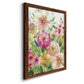 Jardin de Fleurs - Premium Canvas Framed in Barnwood - Ready to Hang