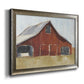 Rustic Red Barn I Premium Framed Canvas- Ready to Hang