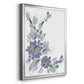 Periwinkle Patch III - Modern Framed Canvas Print