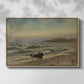 Storm at Rügen, 1882 - Floater Framed Canvas Print