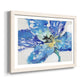 Fleur Bleue II - Barnwood Framed Art Print