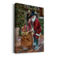 New Boots for Christmas Premium Gallery Wrapped Canvas - Ready to Hang