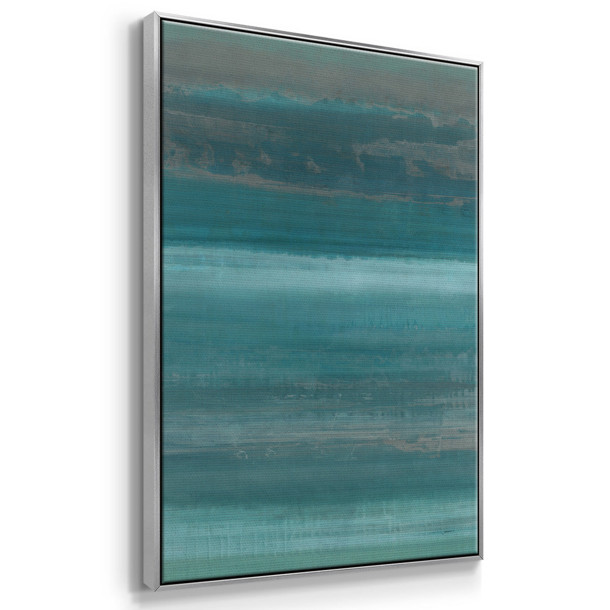 Stars & Shores I - Framed Premium Gallery Wrapped Canvas L Frame - Ready to Hang