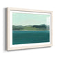Calming Lake View I - Barnwood Framed Art Print