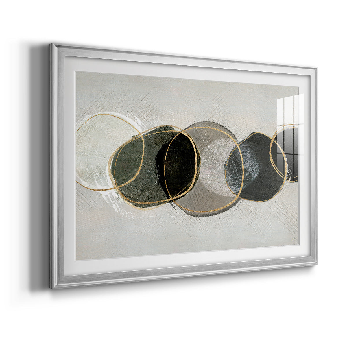 River Rock Premium Framed Print - Ready to Hang