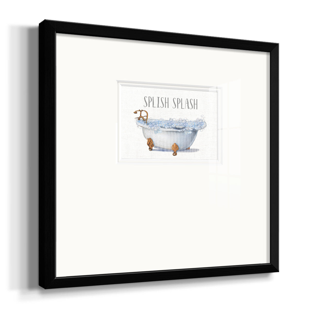 Splish Splash Premium Framed Print Double Matboard