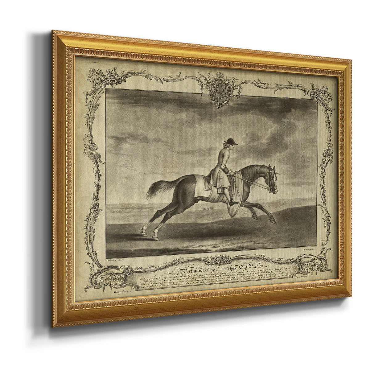 Distinguished Horses I Premium Framed Canvas- Ready to Hang