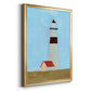 Lookout Point II - Modern Framed Canvas Print