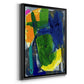 Brights Strokes I - Modern Framed Canvas Print