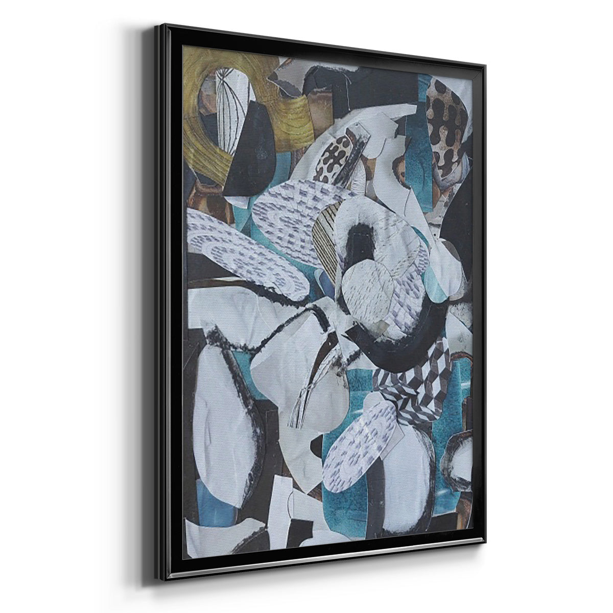 Hawaiian Beach Glass - Modern Framed Canvas Print