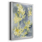 Forsythia Blooms II - Modern Framed Canvas Print