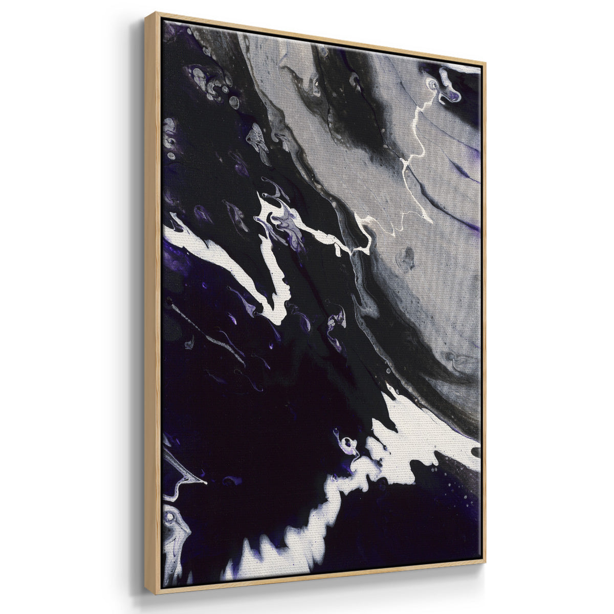 M108 - Floater Framed Canvas Print