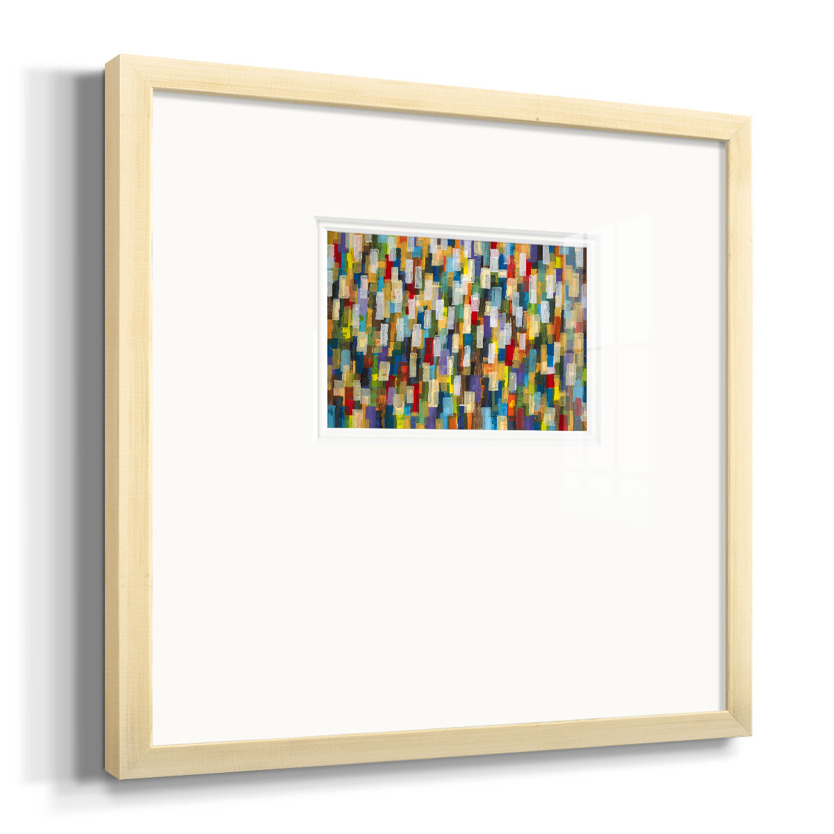 Confetti II Premium Framed Print Double Matboard