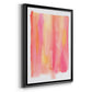 Summer Sherbet Wash II - Modern Framed Canvas Print