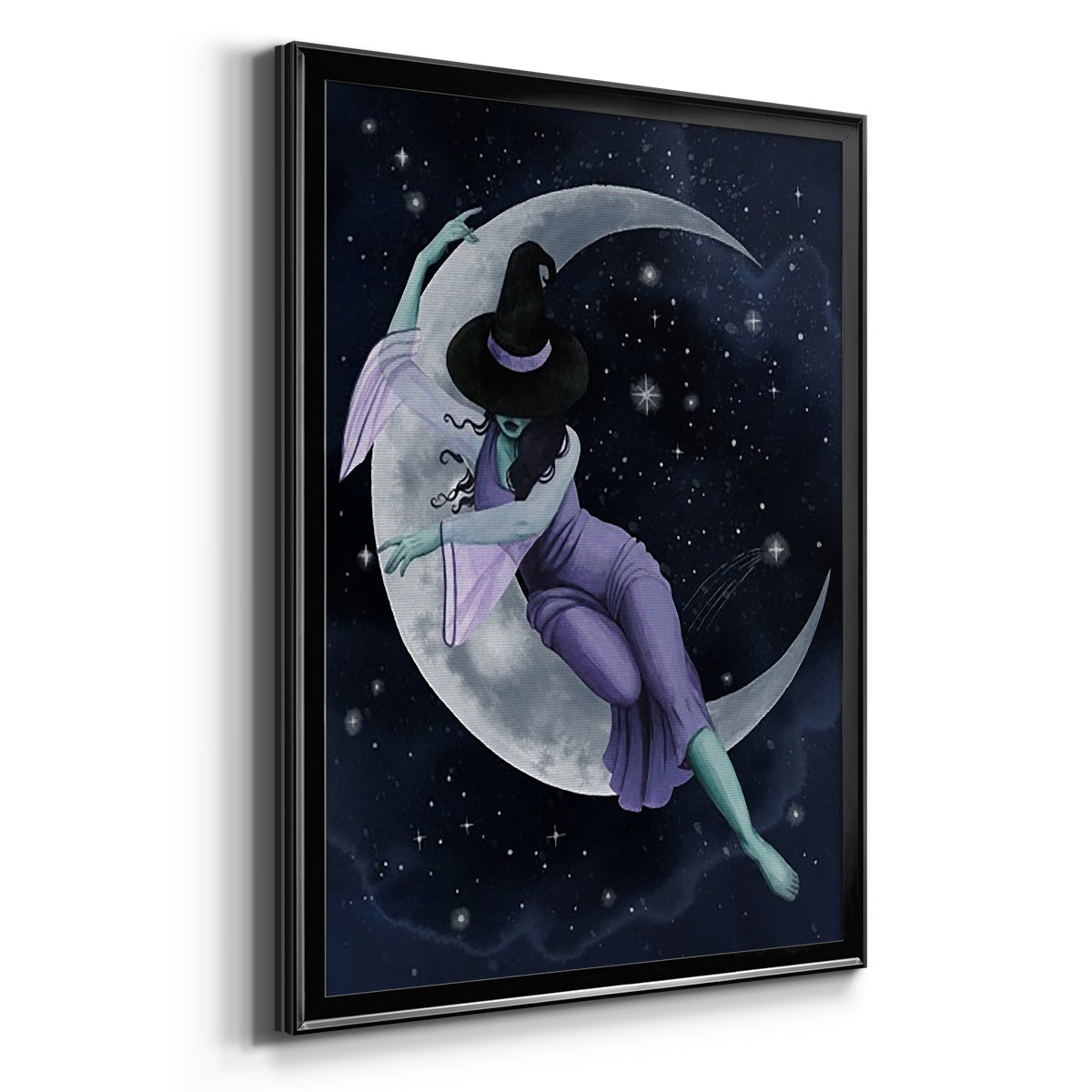 Star Sorceress II - Modern Framed Canvas Print