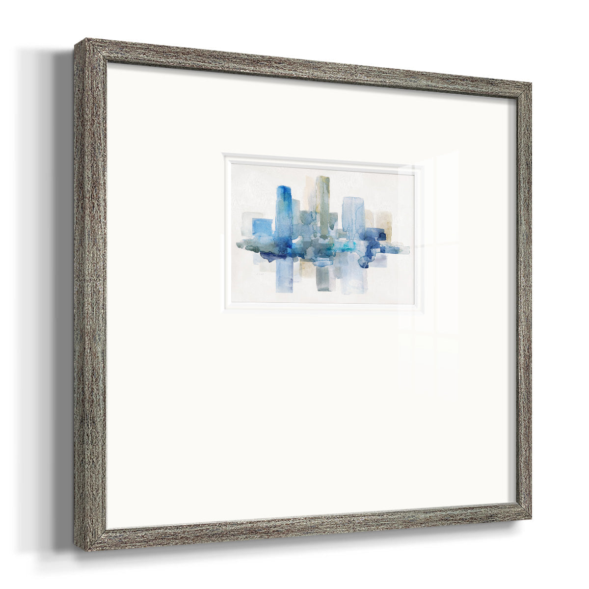 Soft Skyline II Premium Framed Print Double Matboard