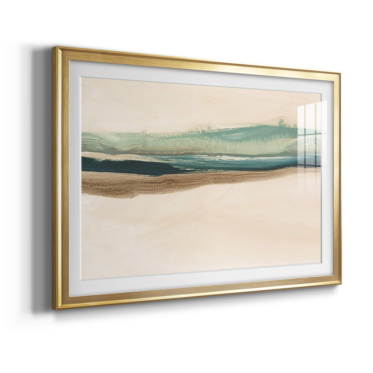 Layered Horizon II Premium Framed Print - Ready to Hang