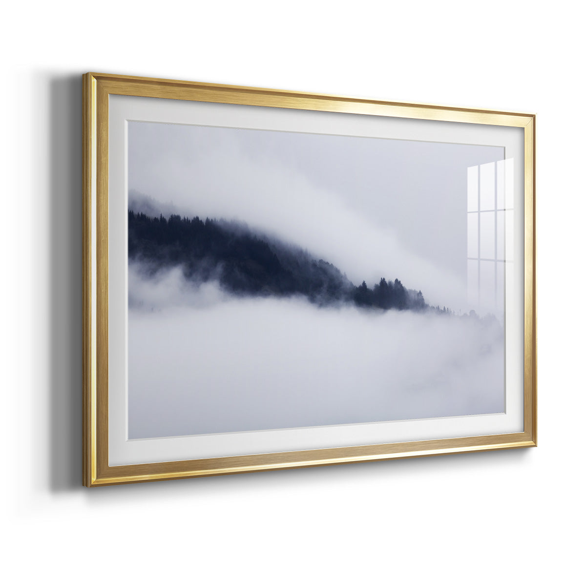 In the Clouds - Modern Framed Art Print