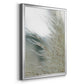 Subtle Grasses II - Modern Framed Canvas Print