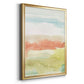 Blushing Sunrise II - Modern Framed Canvas Print