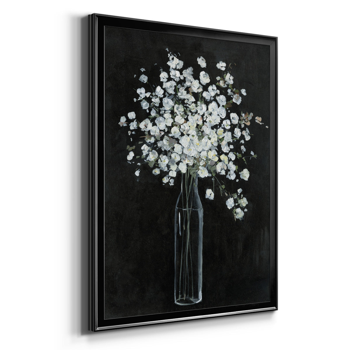 Filled with Spring - Modern Framed Canvas Print