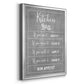 Bon Appetit - Modern Framed Canvas Print