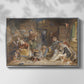 Highland Hospitality, 1832 - Floater Framed Canvas Print