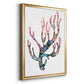 Sea Coral II - Modern Framed Canvas Print