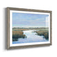 Coastal Plains II - Barnwood Framed Art Print