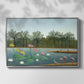The Flamingoes (Les Flamants), 1907 - Floater Framed Canvas Print