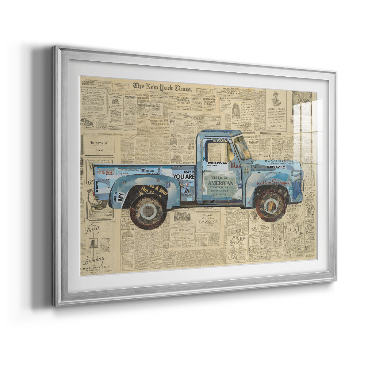 George’s ’53 Ford Premium Framed Print - Ready to Hang