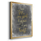 Fire in Your Soul - Modern Framed Canvas Print