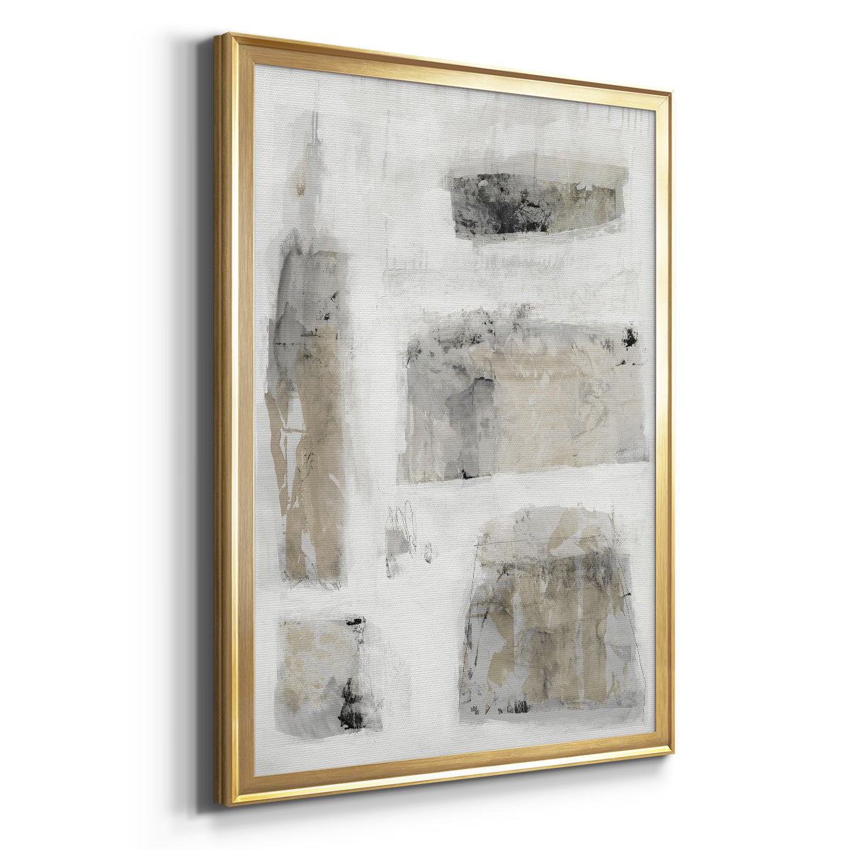 A Simple Love II - Modern Framed Canvas Print