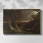 Tornado in an American Forest, 1835 - Floater Framed Canvas Print