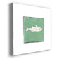 Block Print Fish VII-Premium Gallery Wrapped Canvas - Ready to Hang