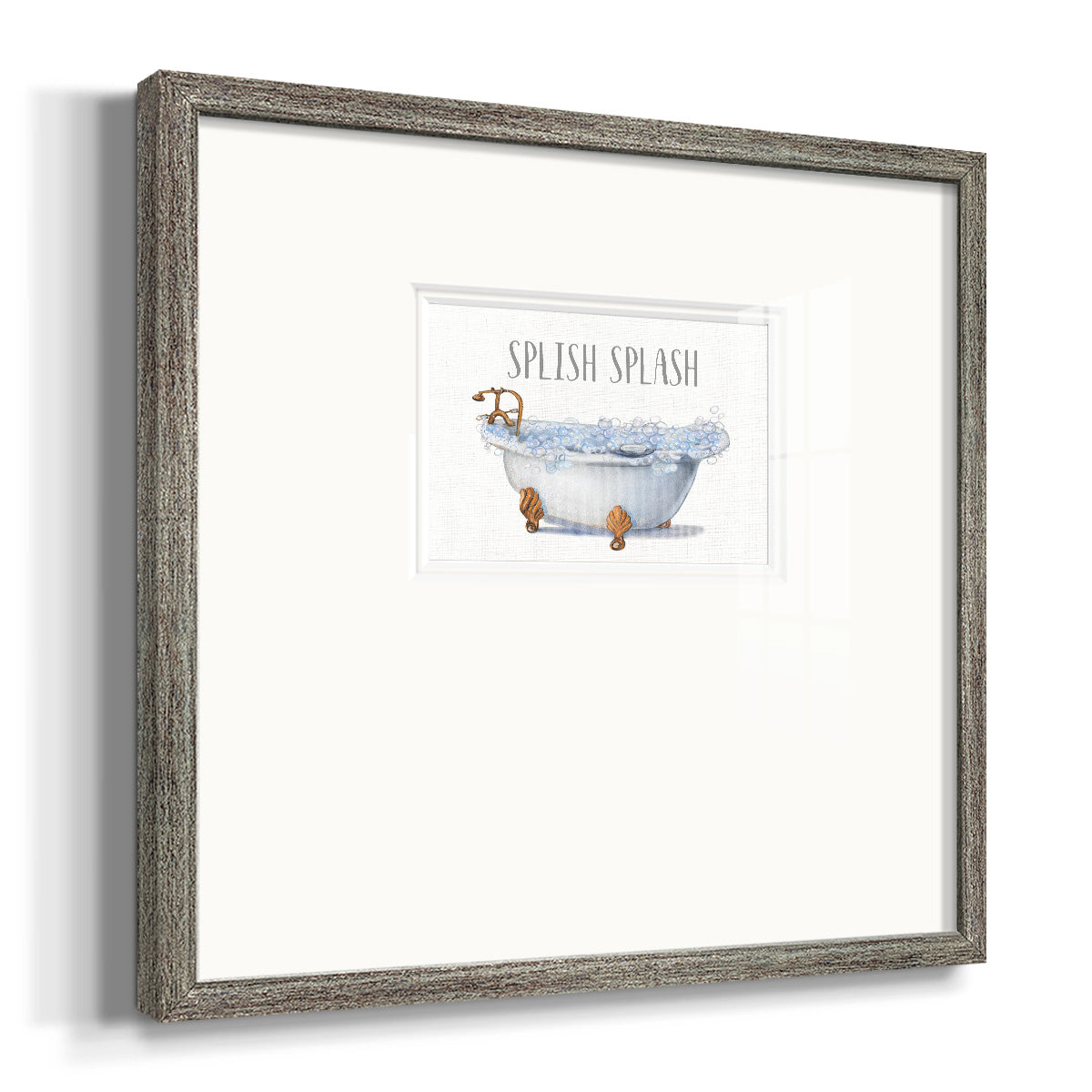 Splish Splash Premium Framed Print Double Matboard