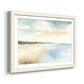 Simple Sea - Barnwood Framed Art Print