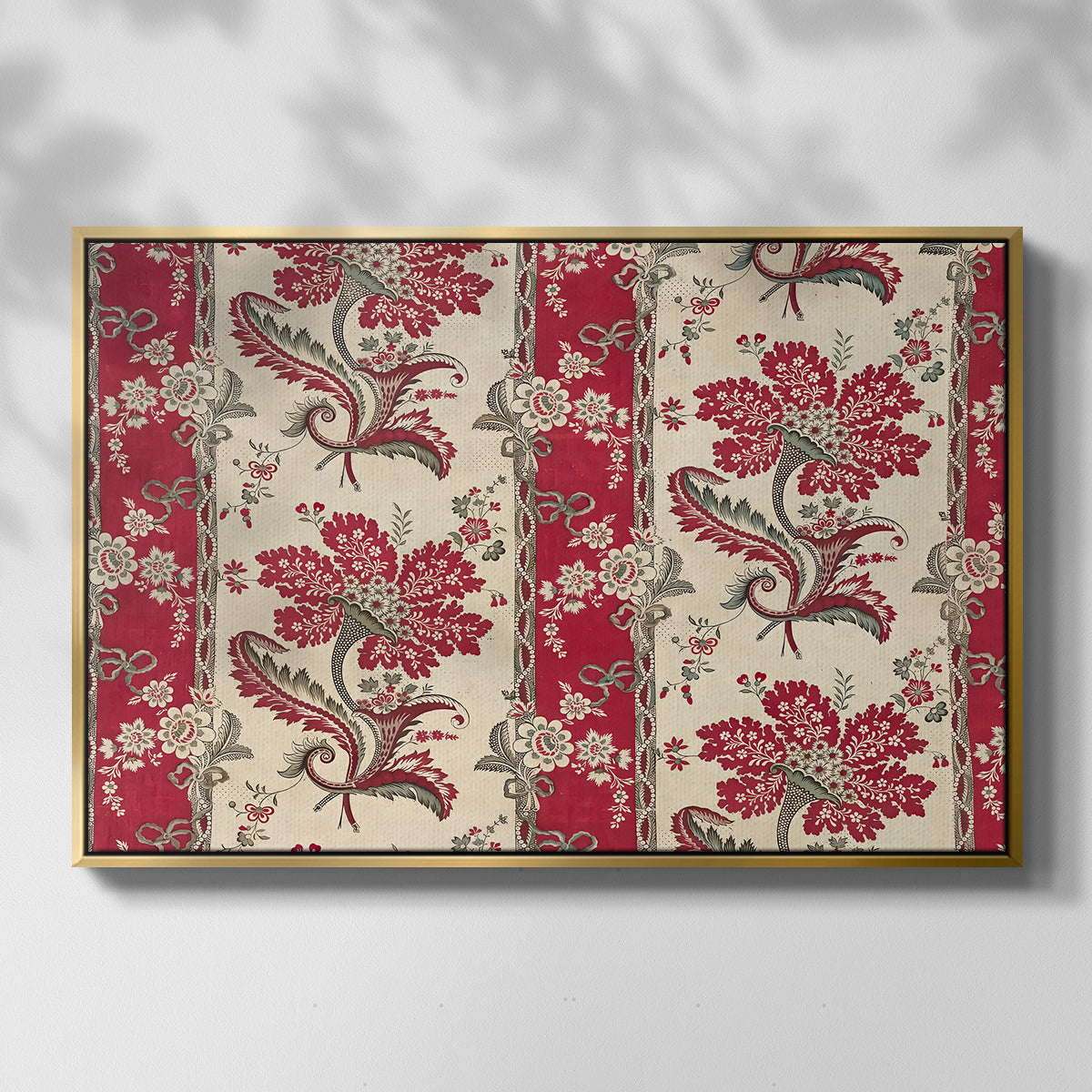 The Flowering Cornucopia (La Corne Fleurie), c. 1789-1850 - Floater Framed Canvas Print