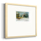 Wintery Horizon II Premium Framed Print Double Matboard